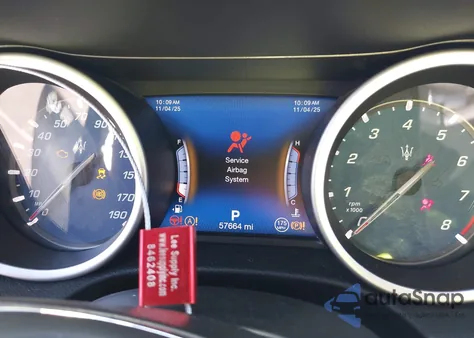 2018 Maserati Ghibli z USA, uszkodzony, nr VIN ZAM57XSA9J1286664